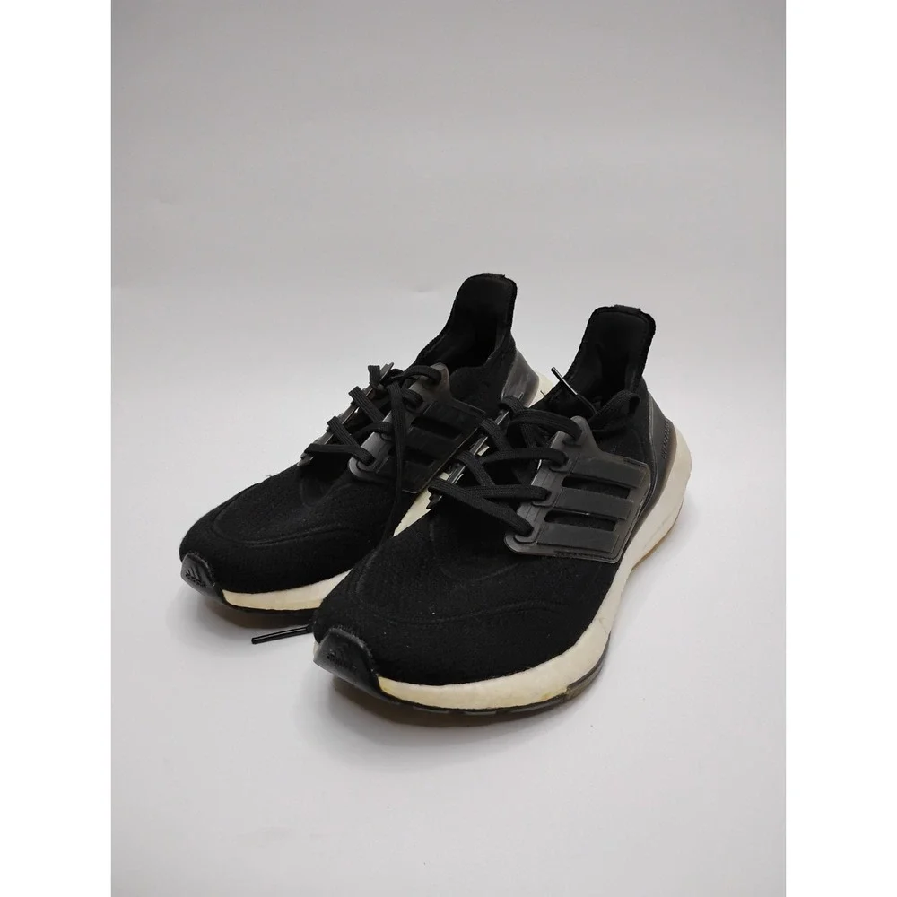 Adidas Ultraboost 21 Black White Running Shoes Sneakers Mens 7.5